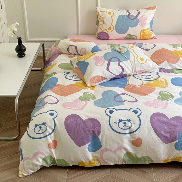 91家纺网 家纺一手货源 找家纺 （总）窝米 2022秋季新品活性印花全棉四件套12款