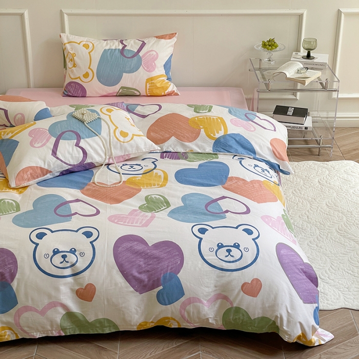 91家纺网 家纺一手货源 找家纺 （总）窝米 2022秋季新品活性印花全棉四件套12款