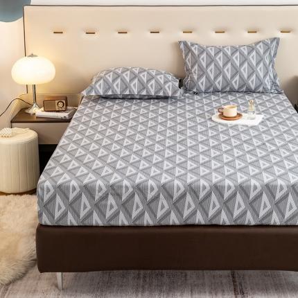 91家纺网 家纺一手货源 找家纺 （总）涵宸 2022新款全棉磨毛印花款系列-单床笠