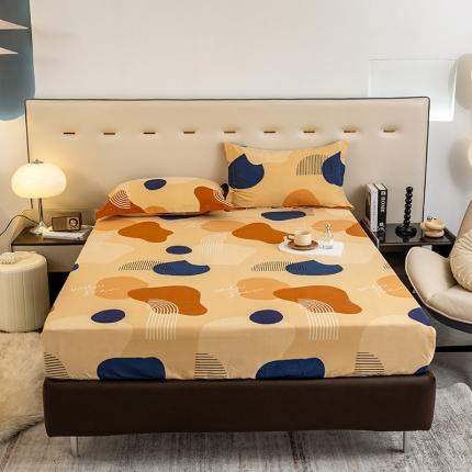 91家纺网 家纺一手货源 找家纺 （总）涵宸 2022新款全棉磨毛印花款系列-单床笠