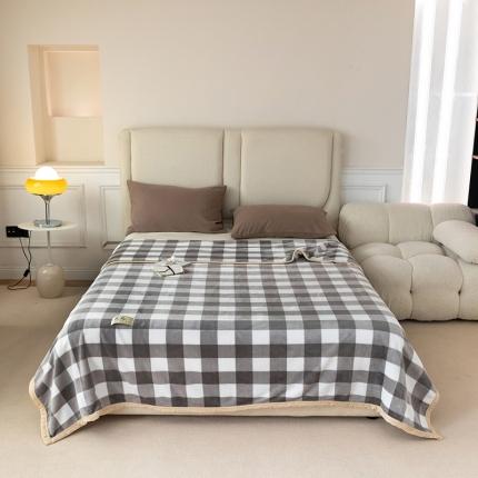 91家纺网 家纺一手货源 找家纺 （总）寐眠 2022新款秋冬保暖加厚牛奶绒毛毯