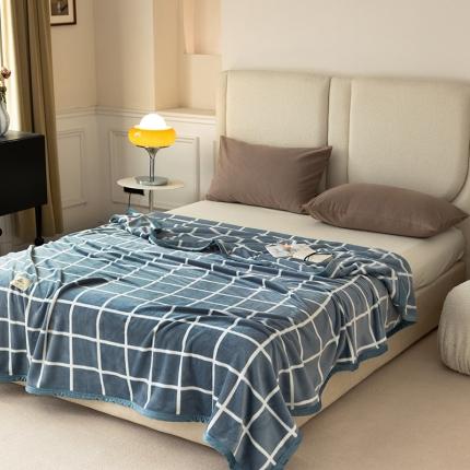 （总）寐眠 2022新款秋冬保暖加厚牛奶绒毛毯