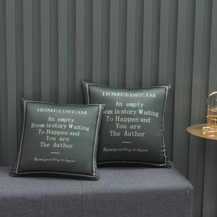 91家纺网 家纺一手货源 找家纺 博笔熊 2022新款北欧轻奢亮缎抱枕系列