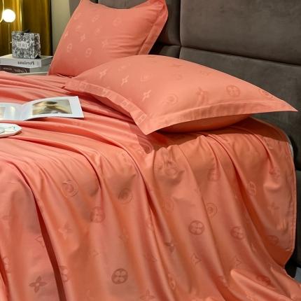 91家纺网 家纺一手货源 找家纺 品乐 2023新款长绒棉提花枕套 梦境桔