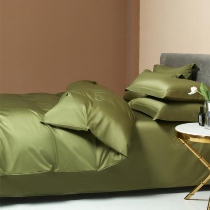 新款100支长绒棉A类纯色双拼素色全棉