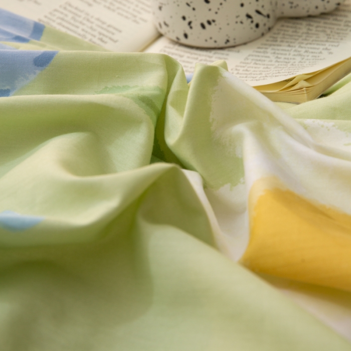 91家纺网 家纺一手货源 找家纺 简宜家居2022新款棉加绒全棉牛奶绒四件套 蜜语花开