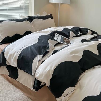 91家纺网 家纺一手货源 找家纺 （总）红馆 2022新款12868全棉系列印花四件套