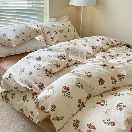 91家纺网 家纺一手货源 找家纺 （总）红馆 2022新款12868全棉系列印花四件套