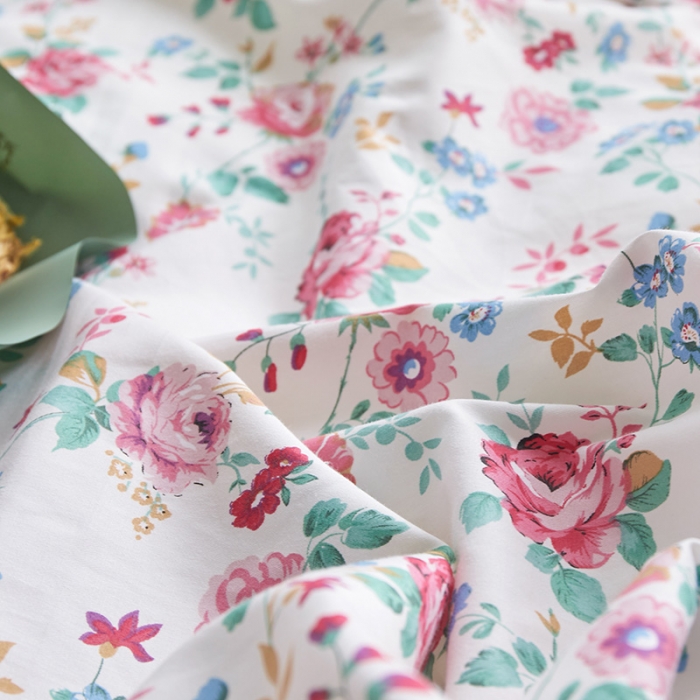 91家纺网 家纺一手货源 找家纺 怡家居 2022新款秋冬棉加牛奶绒韩式花边款四件套 夕颜