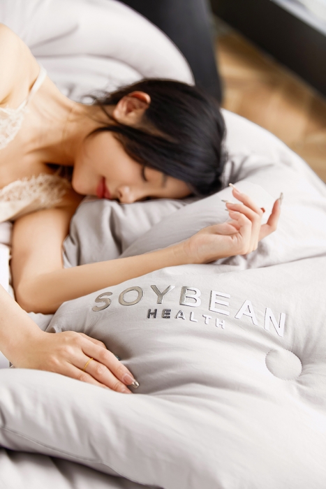 91家纺网 家纺一手货源 找家纺 丽卡家纺2023新款豆满满春秋被 豆满满-高级灰