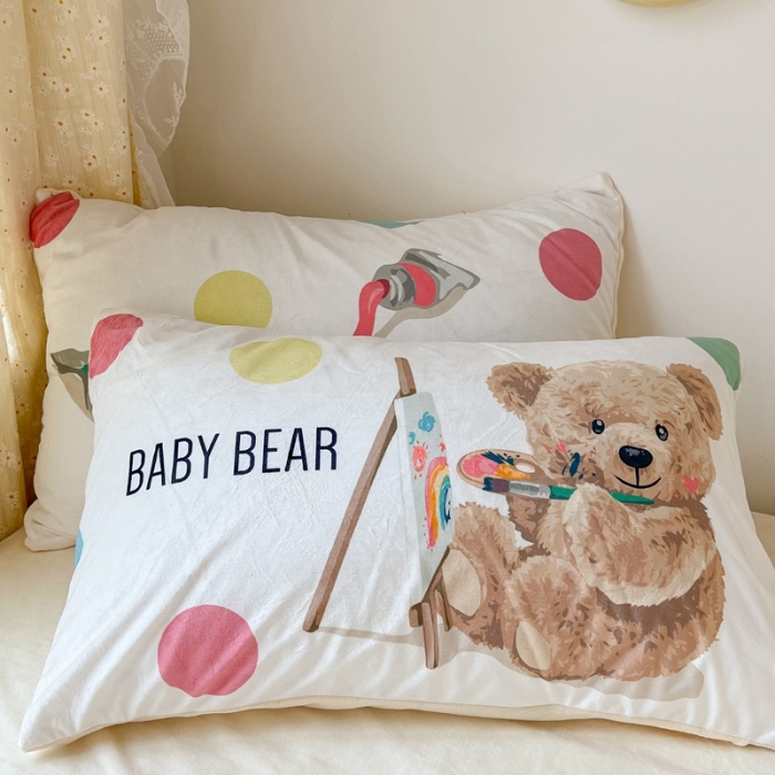 91家纺网 家纺一手货源 找家纺 （总）昔可 2022新款大版数码印花牛奶绒四件套