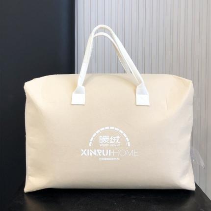 91家纺网 家纺一手货源 找家纺 馨蕊 2022新款秋冬轻奢煦暖绒系列四件套-星月 毛毡袋