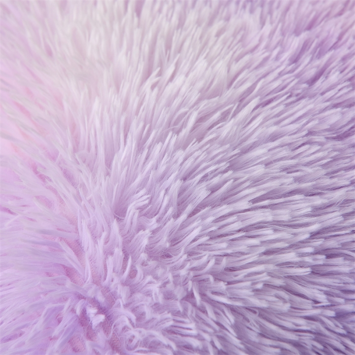 91家纺网 家纺一手货源 找家纺 品尚嘉家纺2025款扎染水貂绒四件套长毛绒保暖套件薰衣草色