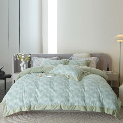 91家纺网 家纺一手货源 找家纺 （总）席世家  2022新款240克牛奶绒小玫瑰四件套