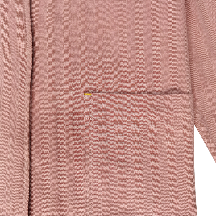 91家纺网 家纺一手货源 找家纺 皇寝世家 2023新款ins风休闲纯棉家居服套装 816女-人字纹粉色