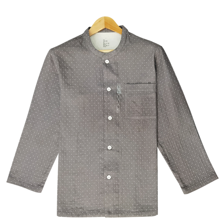 91家纺网 家纺一手货源 找家纺 （总）皇寝世家 2023新款立领纯棉双层纱家居服套装