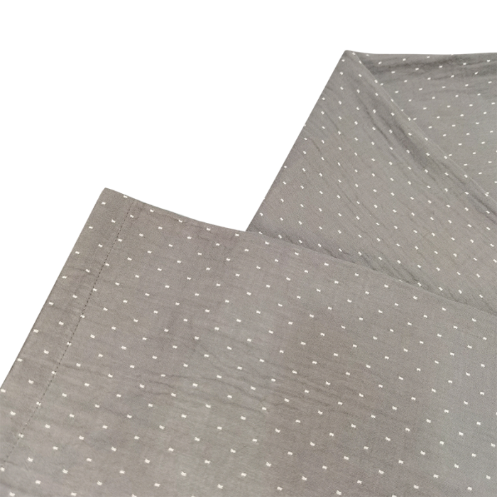 91家纺网 家纺一手货源 找家纺 （总）皇寝世家 2023新款立领纯棉双层纱家居服套装