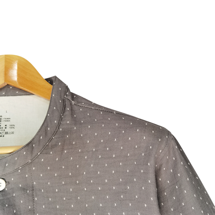 91家纺网 家纺一手货源 找家纺 （总）皇寝世家 2023新款立领纯棉双层纱家居服套装