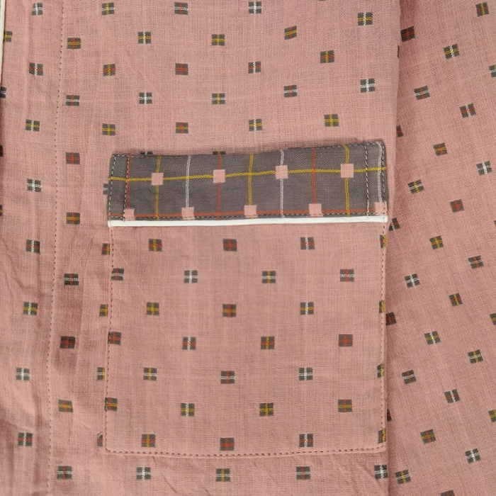 91家纺网 家纺一手货源 找家纺 （总）皇寝世家2023新嵌线纯棉双层纱长袖长裤家居服套装