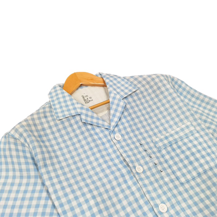 91家纺网 家纺一手货源 找家纺 （总）皇寝世家 2023新款纯棉双层纱短袖短裤家居服套装