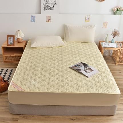 91家纺网 家纺一手货源 找家纺 （总）梦柏 2023新款13372全棉斜纹夹棉床笠