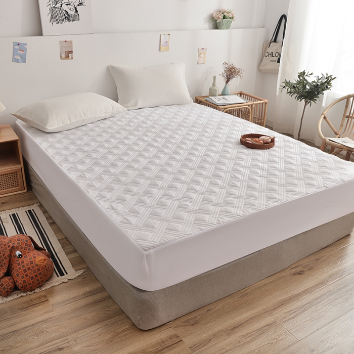 91家纺网 家纺一手货源 找家纺 （总）梦柏 2023新款13372全棉斜纹夹棉床笠