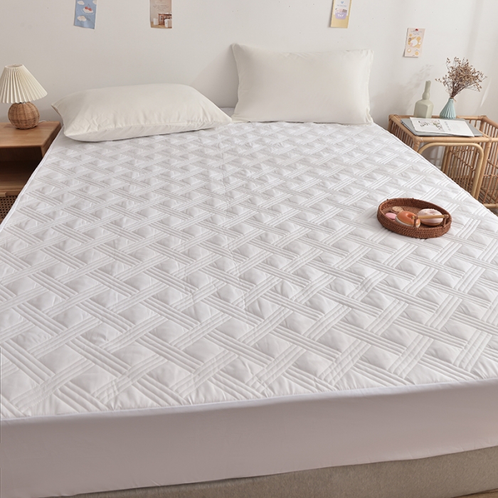 91家纺网 家纺一手货源 找家纺 （总）梦柏 2023新款13372全棉斜纹夹棉床笠