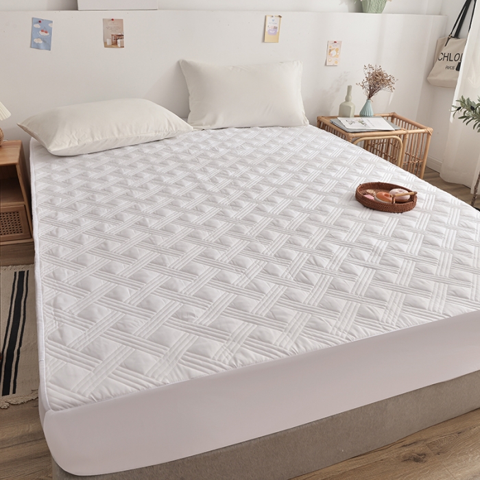 91家纺网 家纺一手货源 找家纺 （总）梦柏 2023新款13372全棉斜纹夹棉床笠