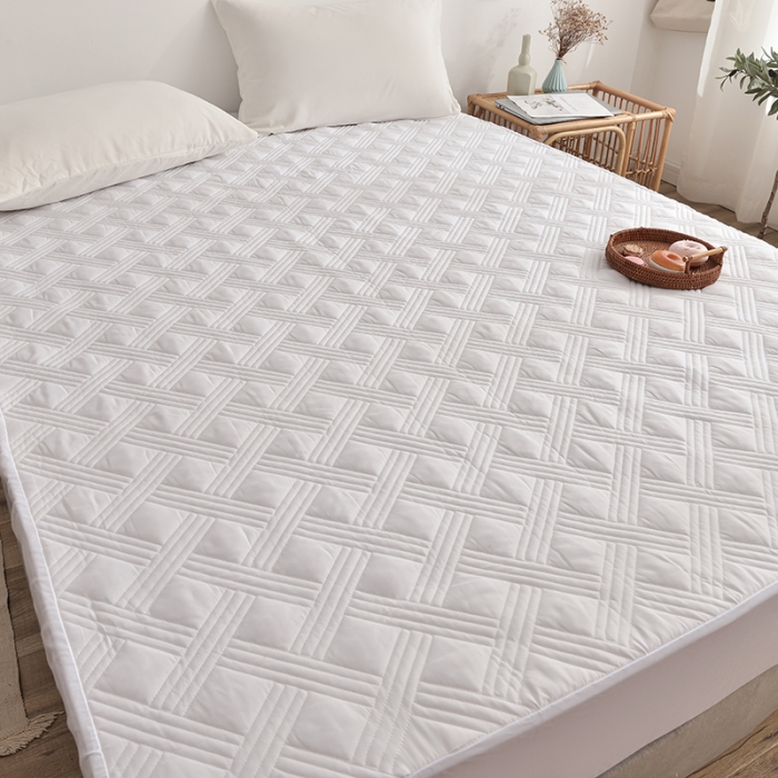 91家纺网 家纺一手货源 找家纺 （总）梦柏 2023新款13372全棉斜纹夹棉床笠