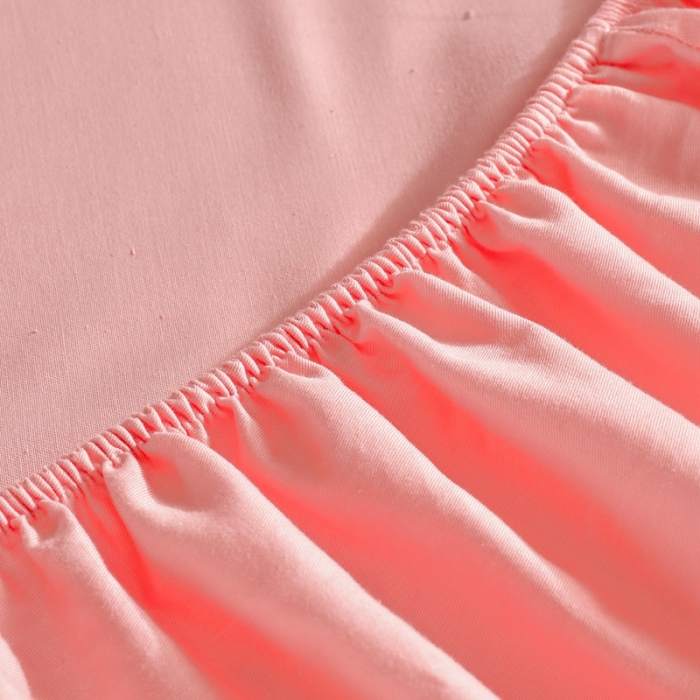 91家纺网 家纺一手货源 找家纺 千百笠A类全棉13372喷气床笠纯色床罩保护罩套全包围浅玉