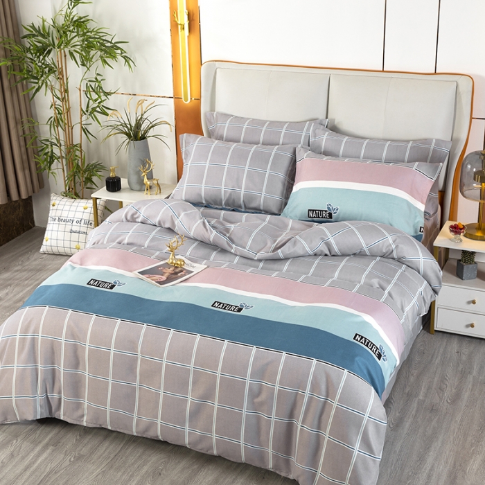 91家纺网 家纺一手货源 找家纺 雨萝家纺 2022新款植物羊绒四件套 丹麦时光