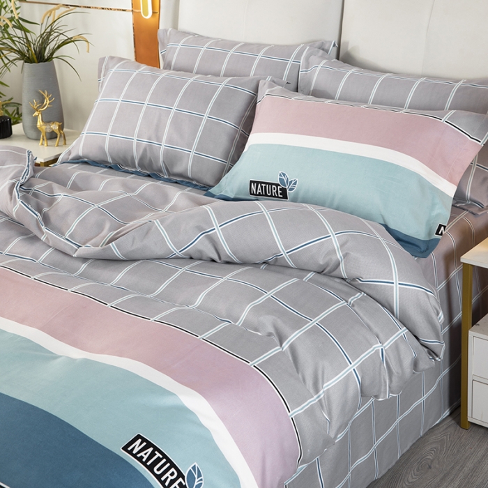 91家纺网 家纺一手货源 找家纺 雨萝家纺 2022新款植物羊绒四件套 丹麦时光