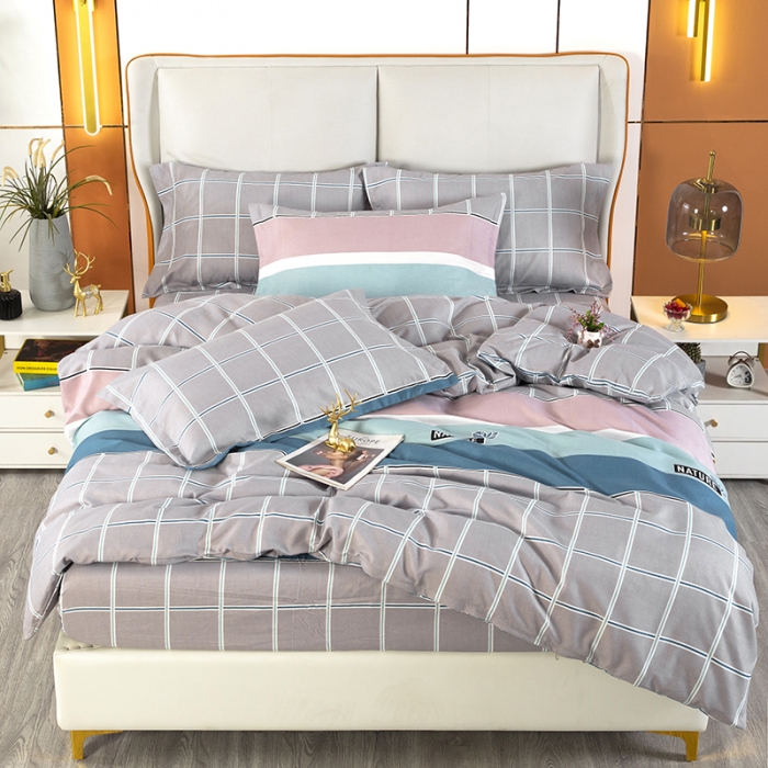 91家纺网 家纺一手货源 找家纺 雨萝家纺 2022新款植物羊绒四件套 丹麦时光