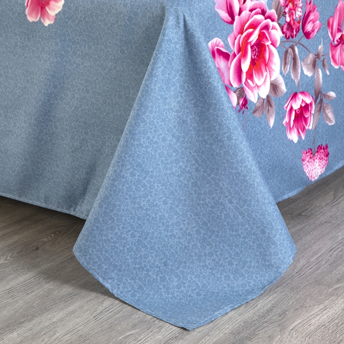 91家纺网 家纺一手货源 找家纺 雨萝家纺 2022新款植物羊绒四件套 香苑