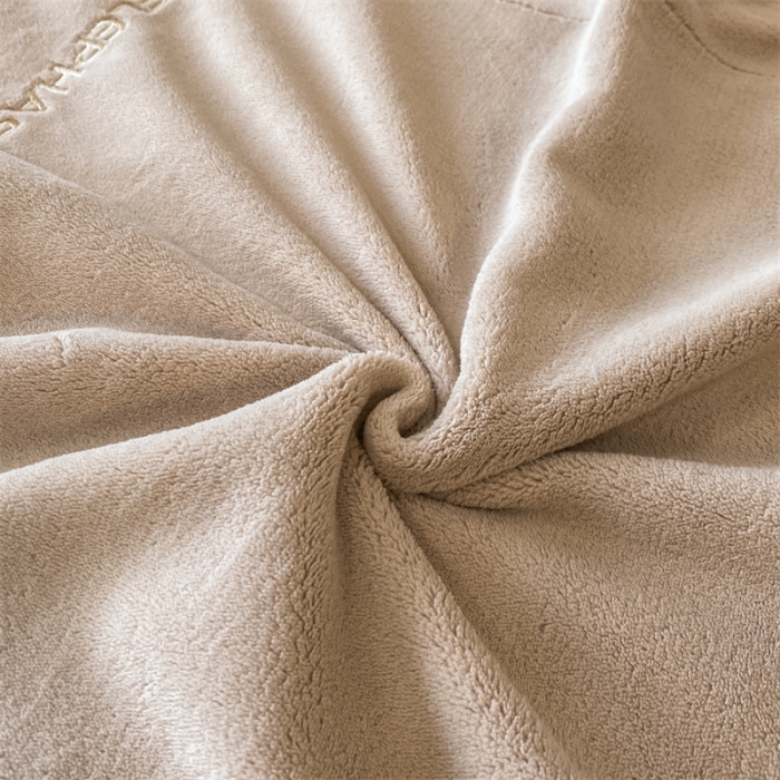 91家纺网 家纺一手货源 找家纺 蓝巢 2022新款牛奶绒轻奢单床笠 轻奢-米驼