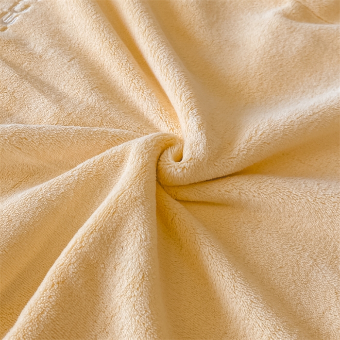 91家纺网 家纺一手货源 找家纺 蓝巢 2022新款牛奶绒轻奢单床笠 轻奢-奶黄