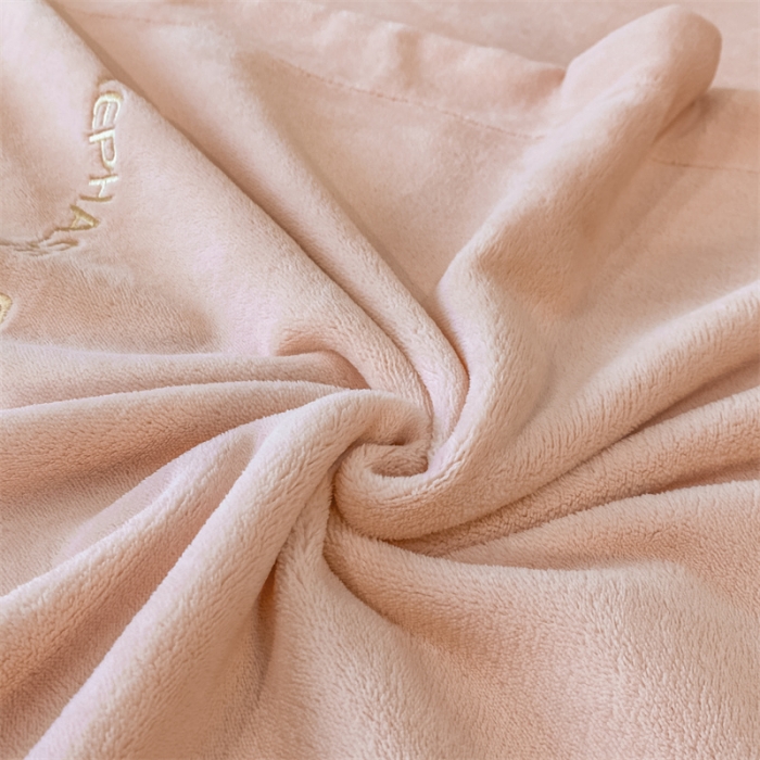 91家纺网 家纺一手货源 找家纺 蓝巢 2022新款牛奶绒轻奢单床笠 轻奢-浅粉