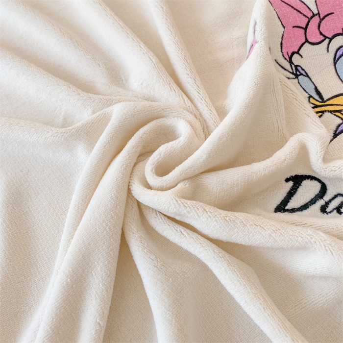 91家纺网 家纺一手货源 找家纺 蓝巢 2022新款牛奶绒迪士尼单床笠 迪士尼-奶昔白