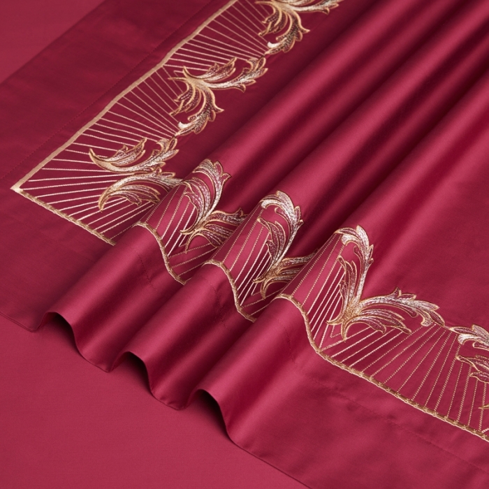 91家纺网 家纺一手货源 找家纺 （总）缔缦 2022新款100s刺绣四件套米兰印象