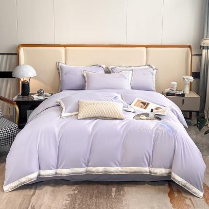 91家纺网 家纺一手货源 找家纺 （总）花愿2025新款加密水洗棉刺绣四件套