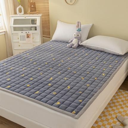 91家纺网 家纺一手货源 找家纺 总东宇2022新款直播供货A类母婴级高克重宝宝绒床垫-风格二