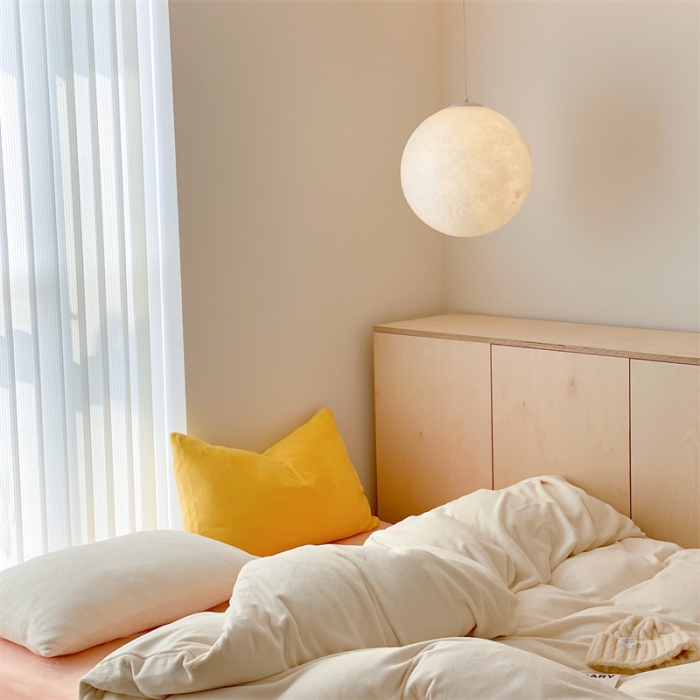 91家纺网 家纺一手货源 找家纺 时光里2022新款纯色混搭18色系列四件套 奶白配玉黄白