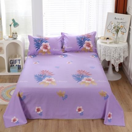 91家纺网 家纺一手货源 找家纺 圣锦 全棉单床单 春风拂梦