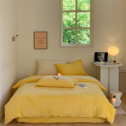 91家纺网 家纺一手货源 找家纺 （总）2022新款纯色12色及其单品被套系列