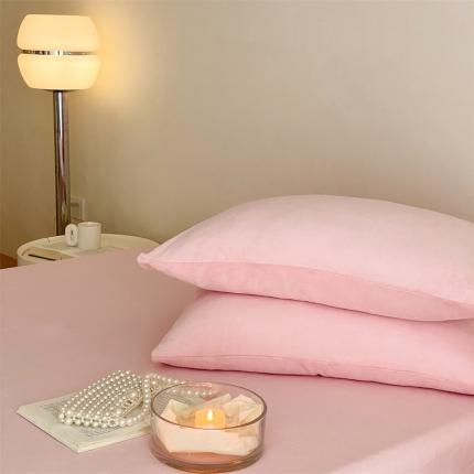 91家纺网 家纺一手货源 找家纺 （总）时光里2022新款纯色12色及其单品系列信封枕套