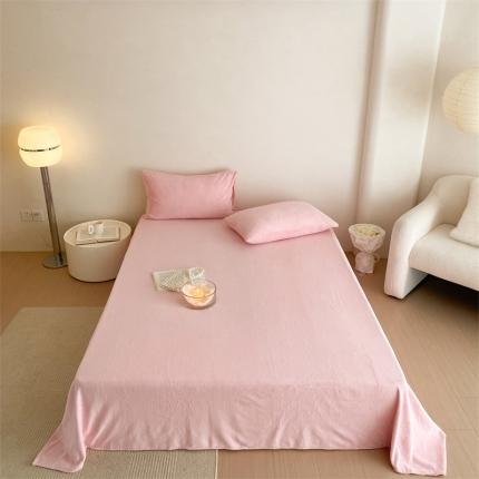 91家纺网 家纺一手货源 找家纺 （总）时光里2022新款纯色12色及单品系列床单