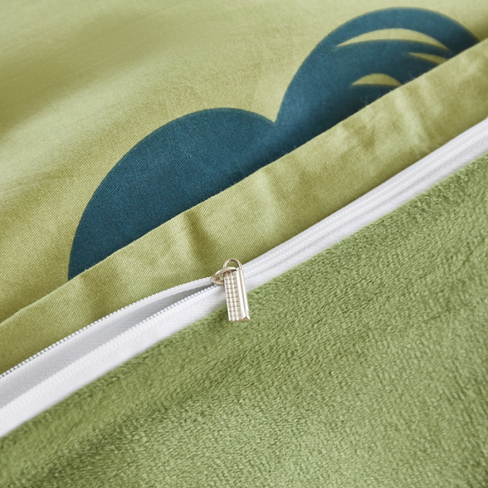 91家纺网 家纺一手货源 找家纺 怡家居 2022秋冬A版棉B版水晶绒四件套 朝华