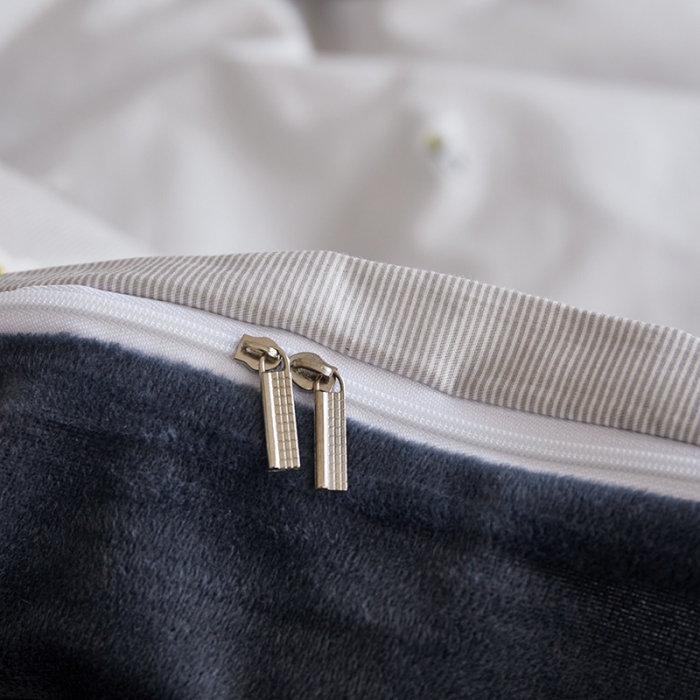 91家纺网 家纺一手货源 找家纺 怡家居 2022秋冬A版棉B版水晶绒四件套 可心