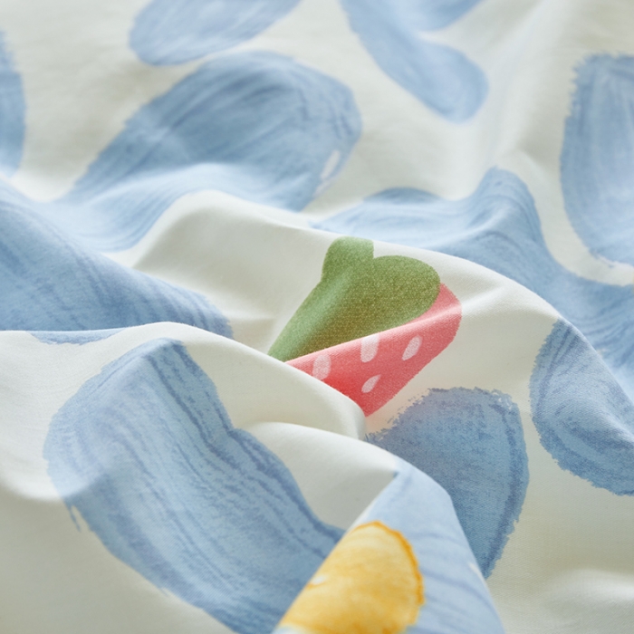 91家纺网 家纺一手货源 找家纺 怡家居 2022秋冬A版棉B版水晶绒四件套 小美好