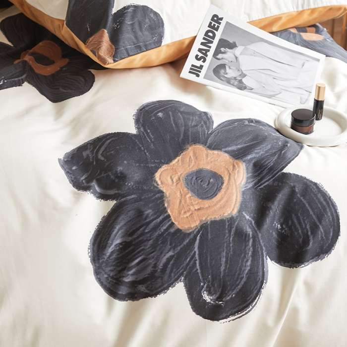 91家纺网 家纺一手货源 找家纺 怡家居 2022秋冬A版棉B版水晶绒四件套 韵味